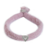 Armband flauschiges Lavendelsilber